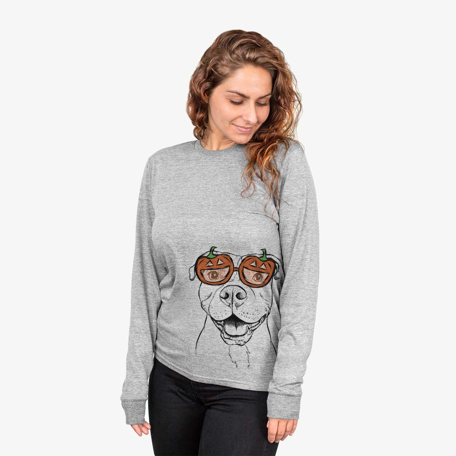 Roscoe the Pitbull  - Pumpkin Collection