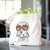 Sir Walter the Dandie Dinmont Terrier - Tote Bag