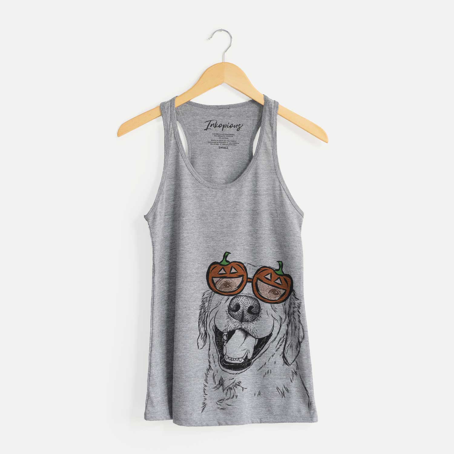 Spanky the Golden Retriever  - Pumpkin Collection