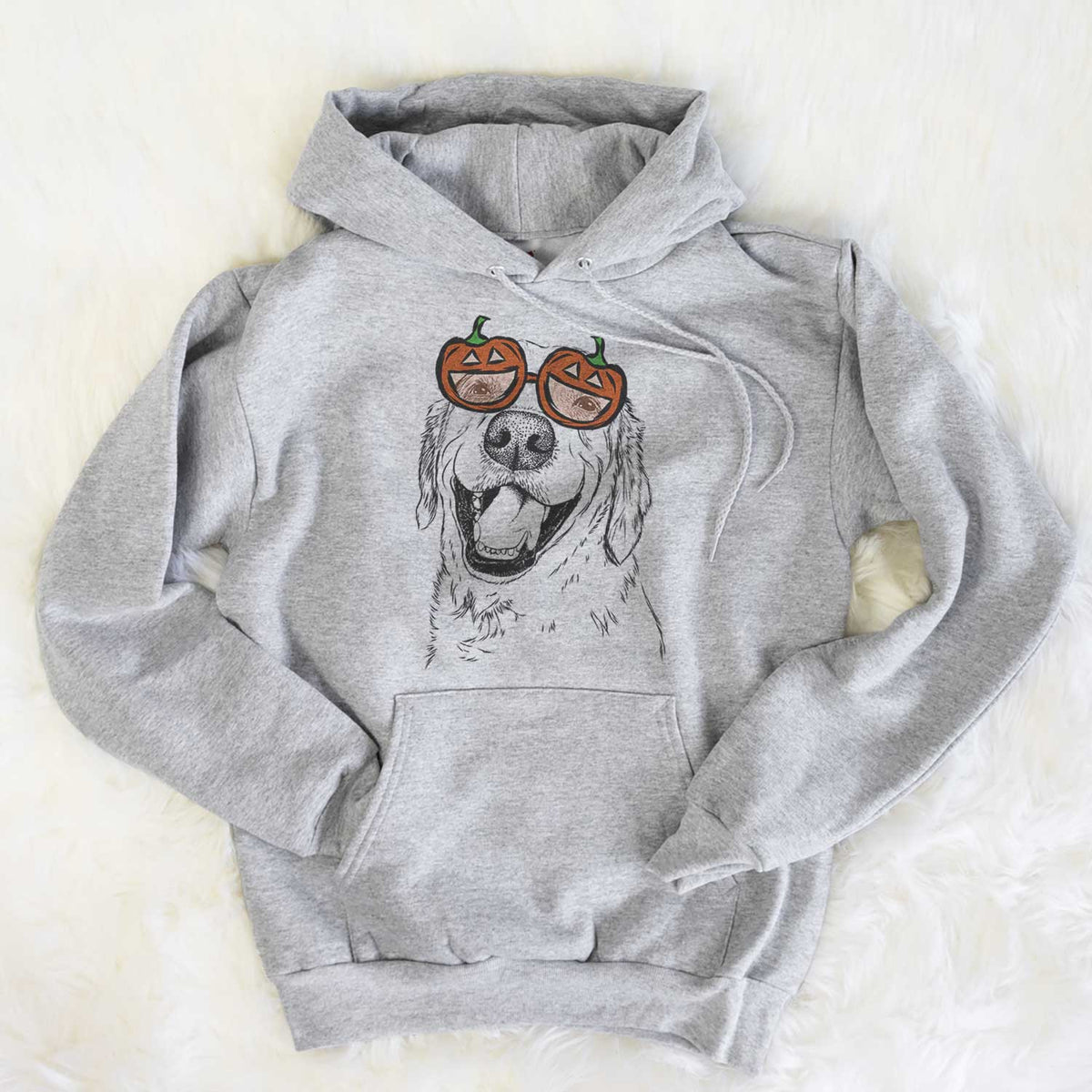 Spanky the Golden Retriever  - Pumpkin Collection