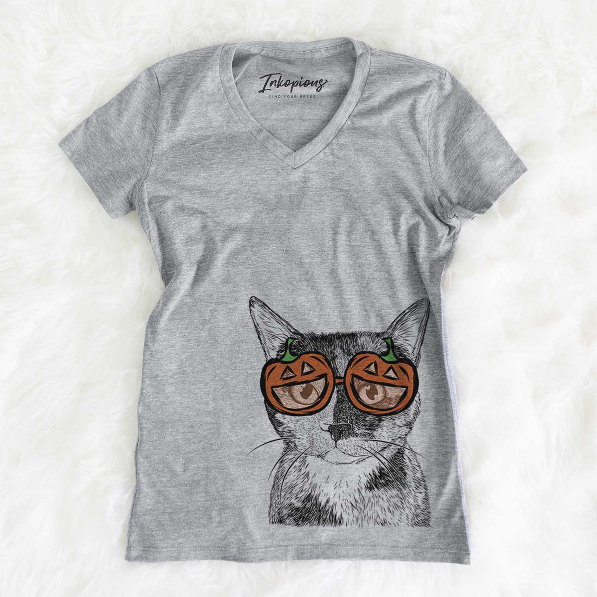 Spooky Kitty the Tortoiseshell Cat  - Pumpkin Collection