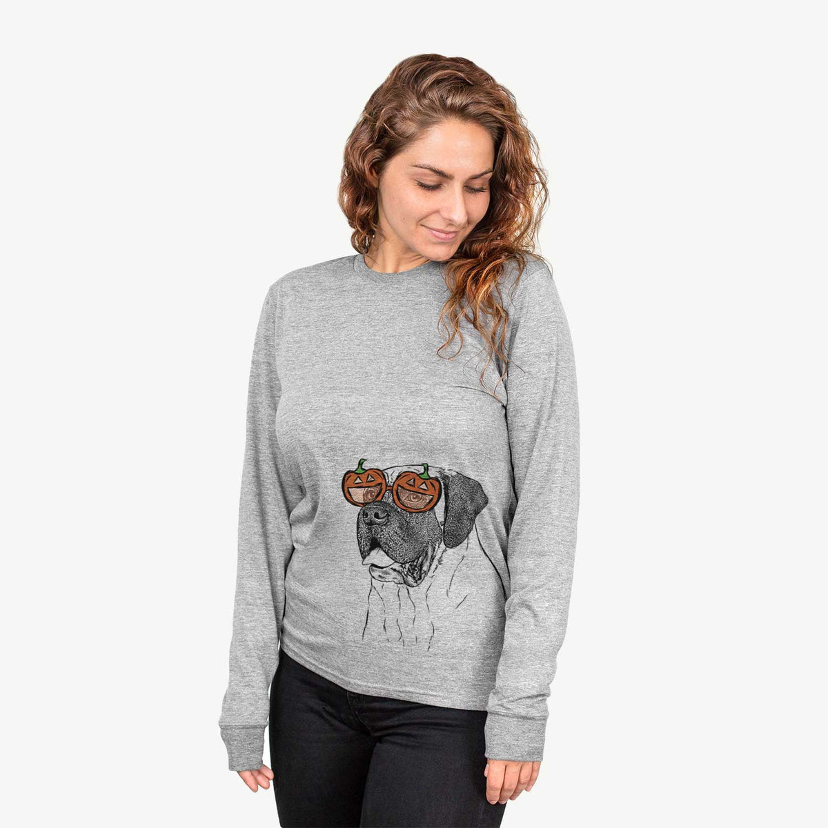 Sterling the English Mastiff  - Pumpkin Collection