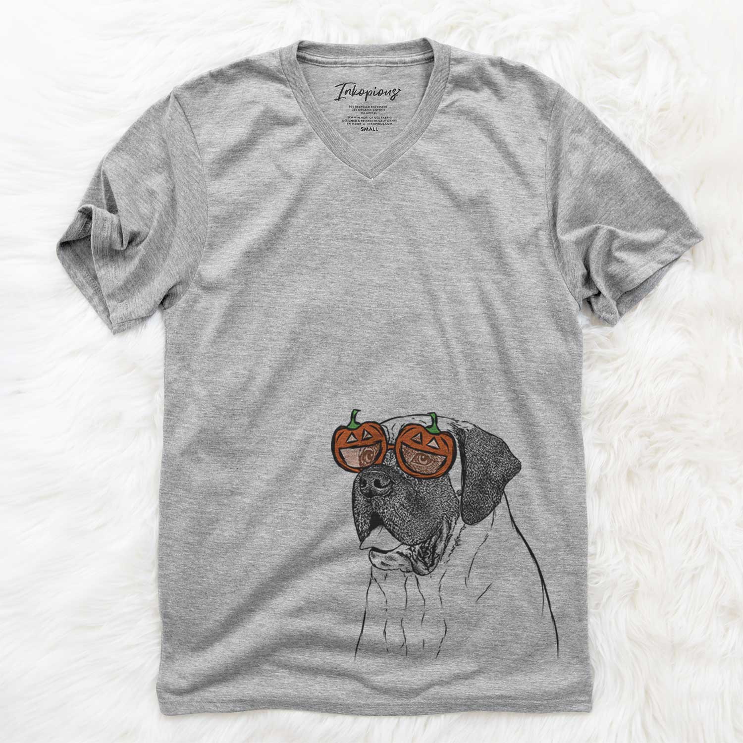 Sterling the English Mastiff  - Pumpkin Collection