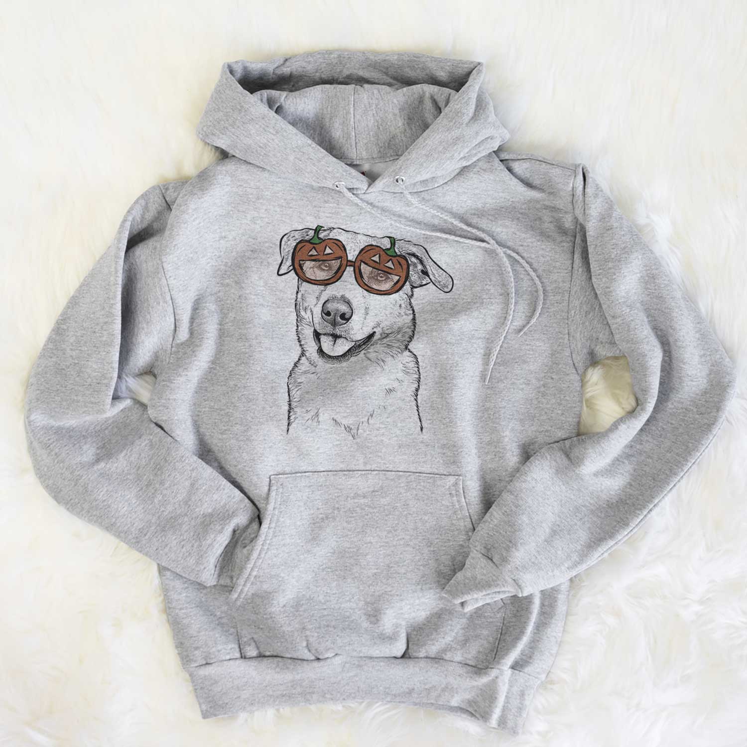 Sydney the Great Pyrenees Australian Shepherd Mix  - Pumpkin Collection