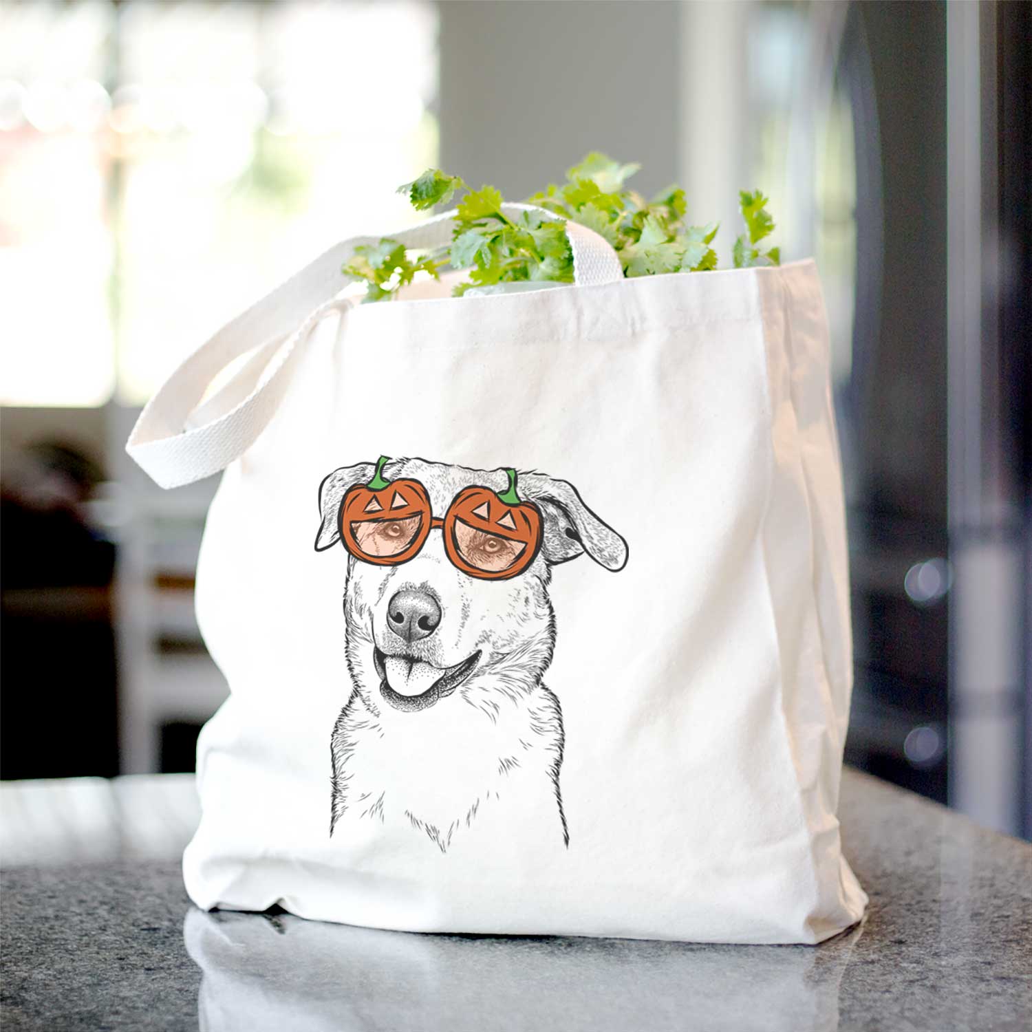 Sydney the Great Pyrenees Australian Shepherd Mix - Tote Bag