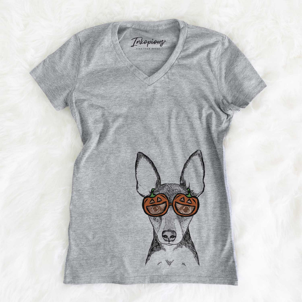 Tiny the Toy Fox Terrier  - Pumpkin Collection