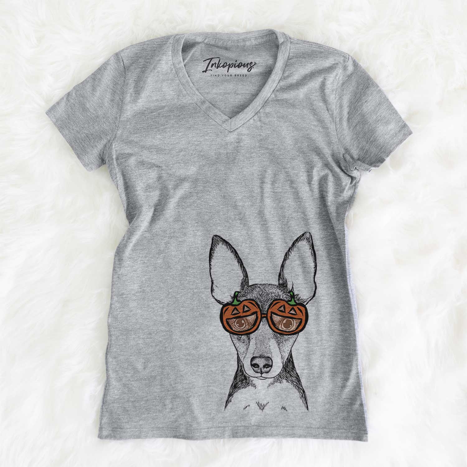 Tiny the Toy Fox Terrier  - Pumpkin Collection