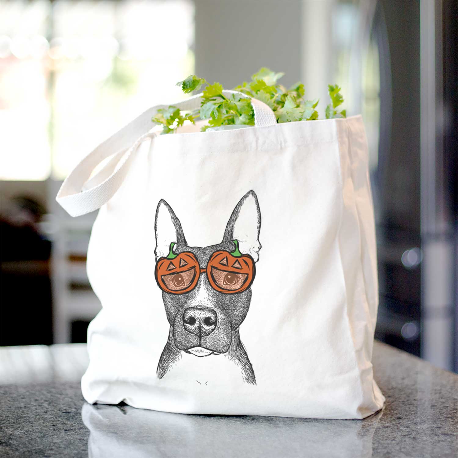 Violet the Pitbull - Tote Bag