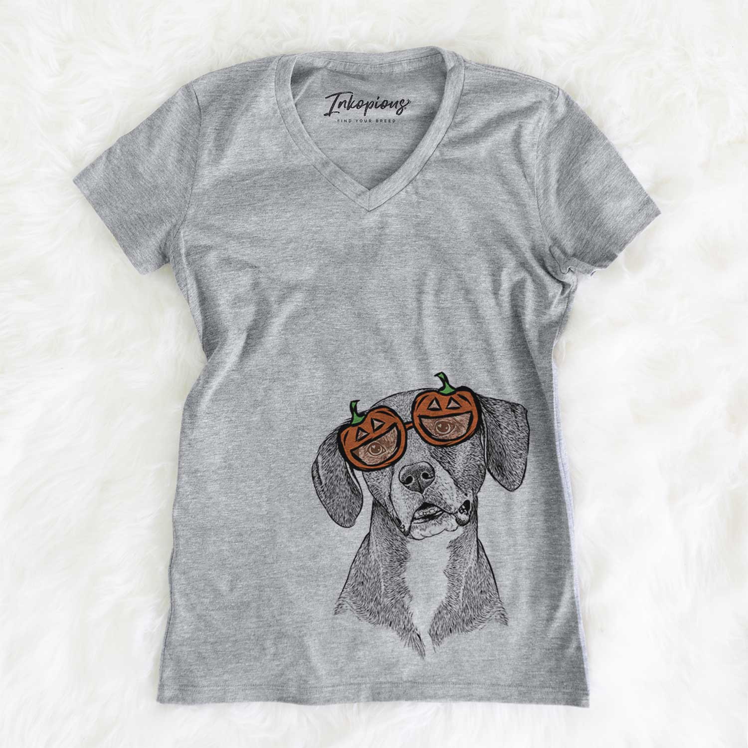 Zeena the Plott Hound Mix  - Pumpkin Collection