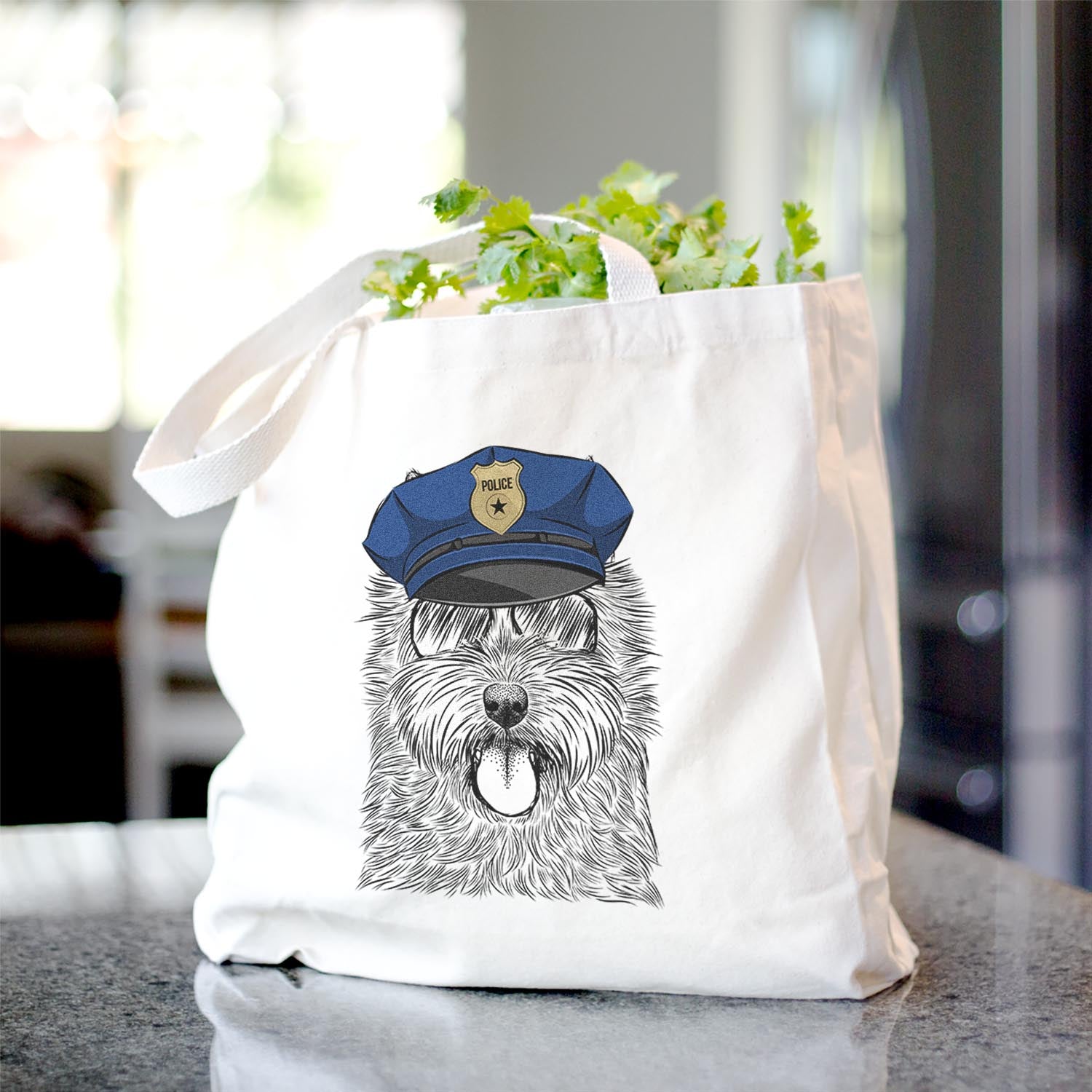 Alfie the Norwich Terrier - Tote Bag