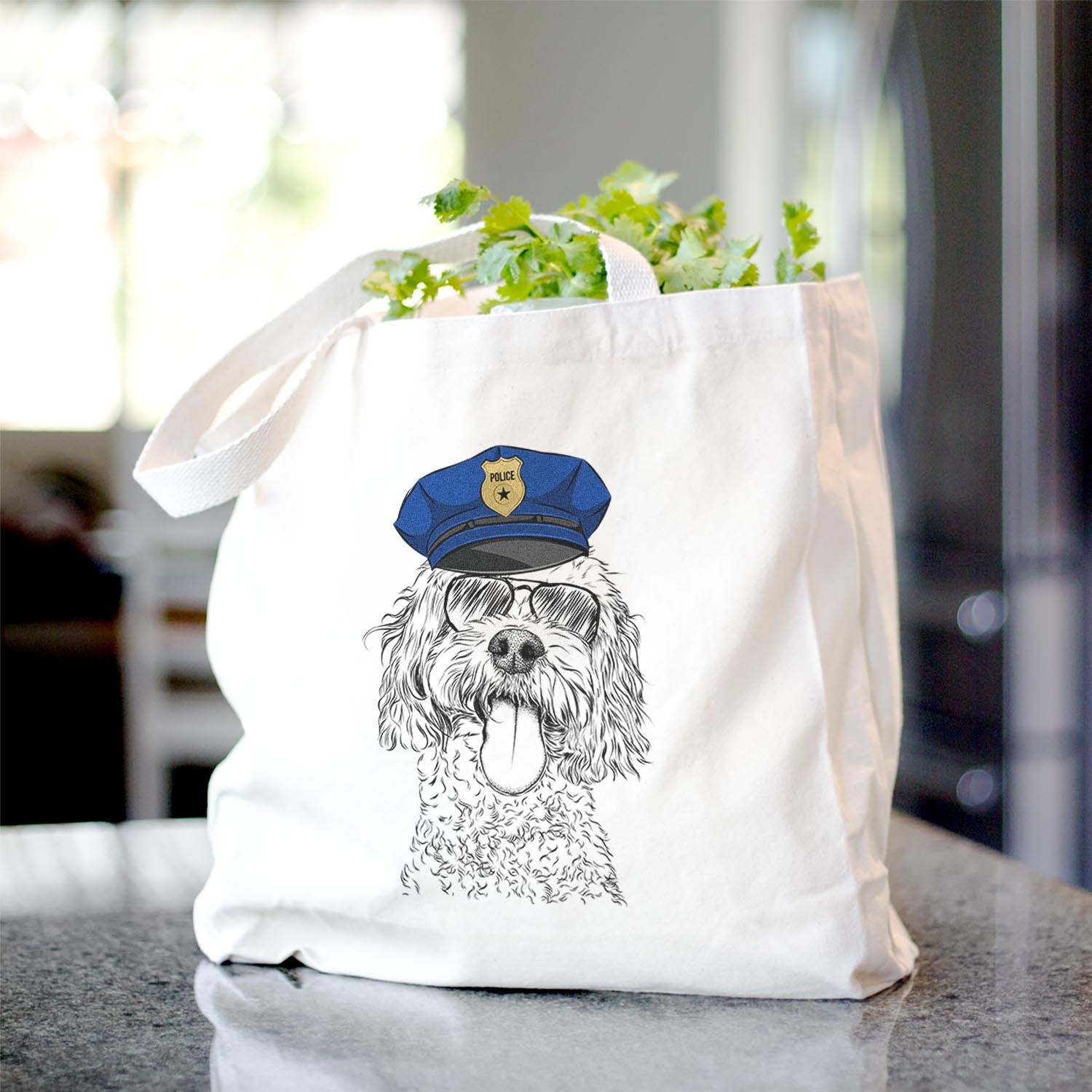 Barney the Cavachon - Tote Bag