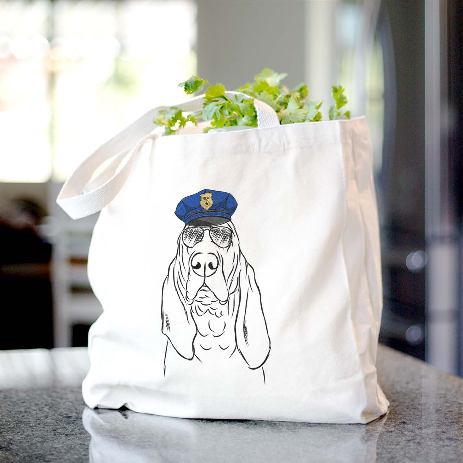 Baron the Bloodhound - Tote Bag