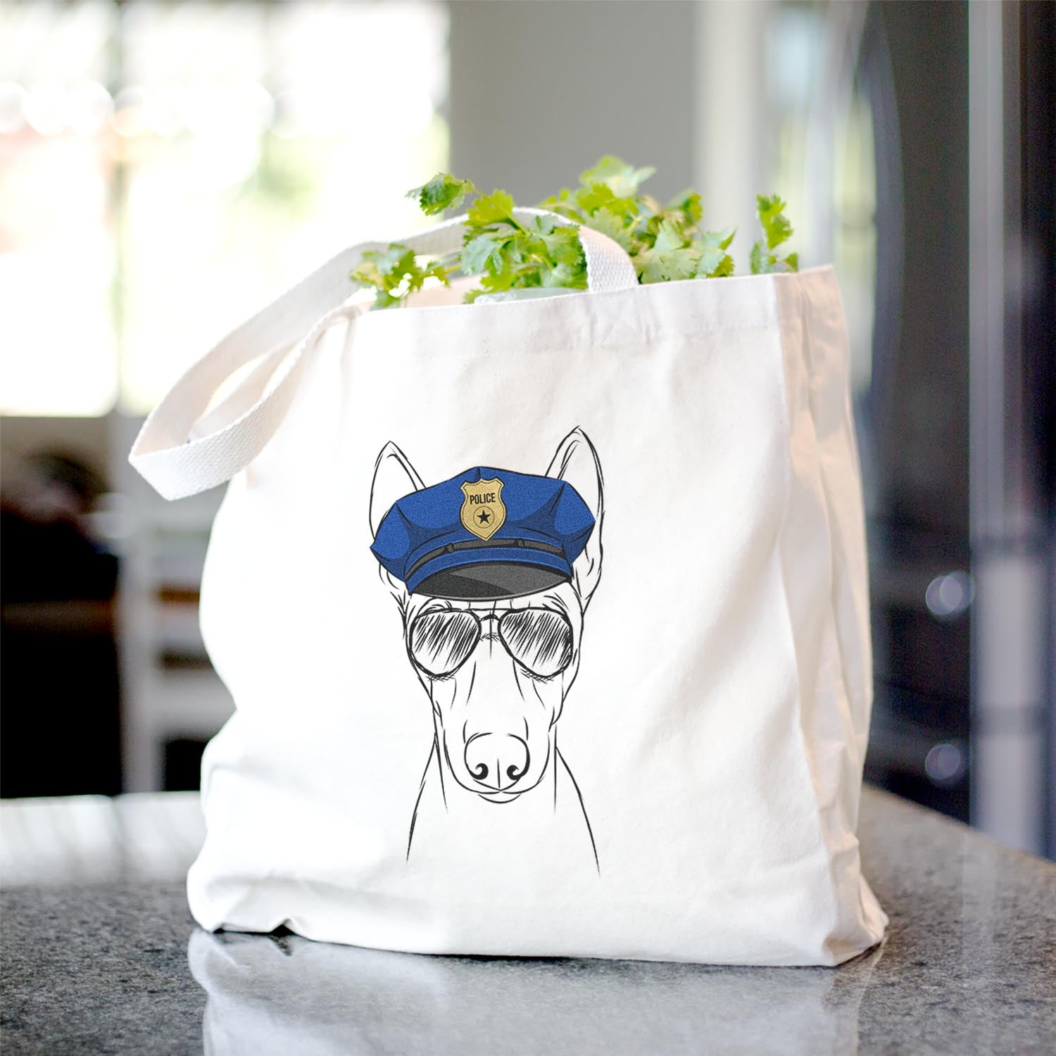 Bonsai the Basenji - Tote Bag