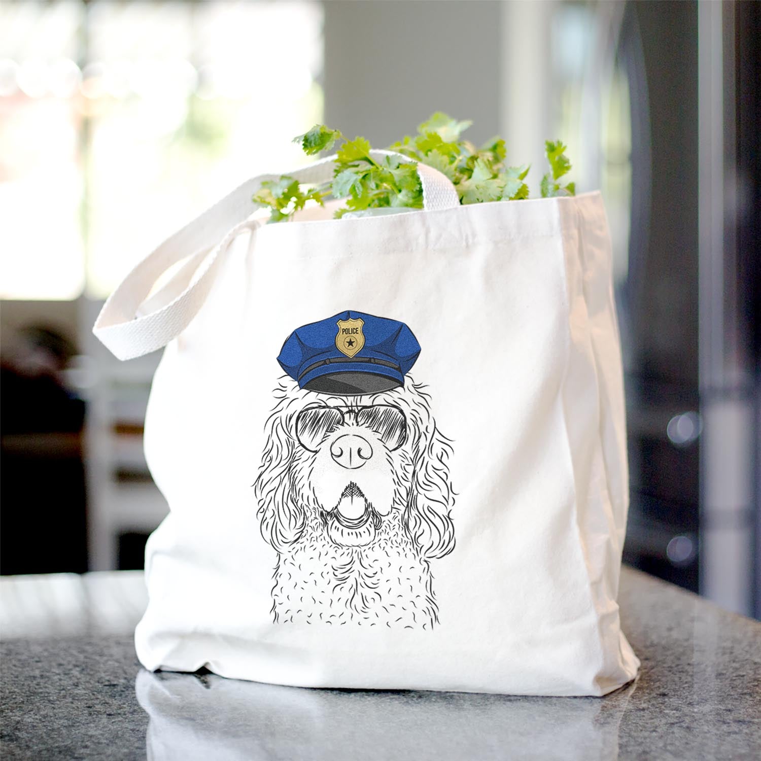 Casey the American Cocker Spaniel - Tote Bag