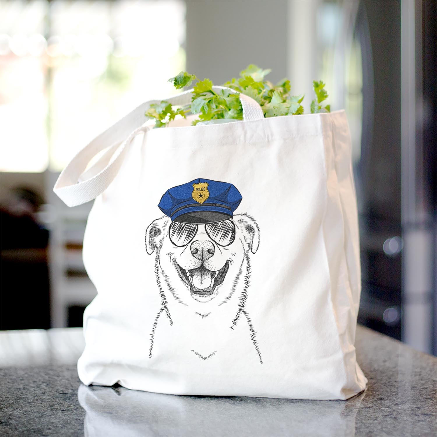 Chancellor the Mixed Breed - Tote Bag