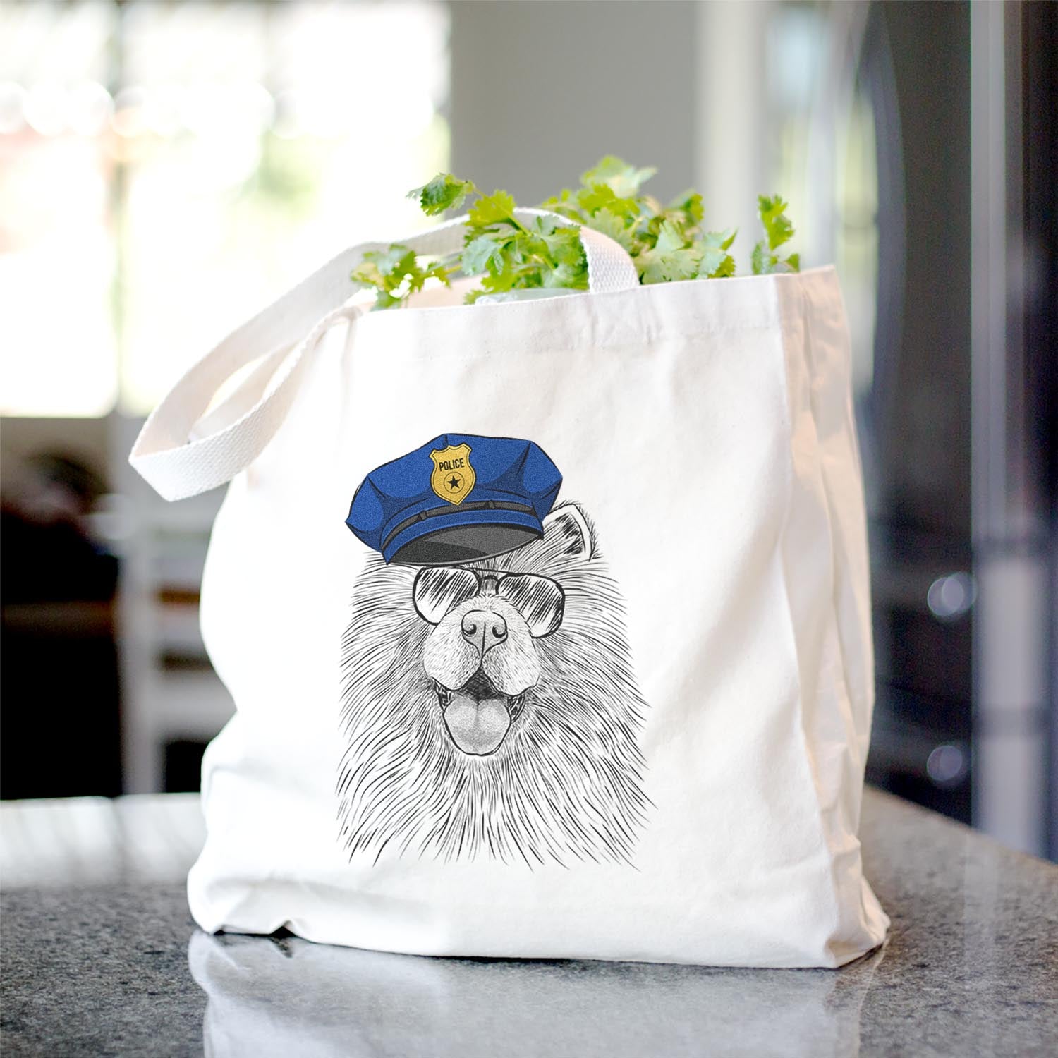 Charming Charlie the Chow Chow - Tote Bag