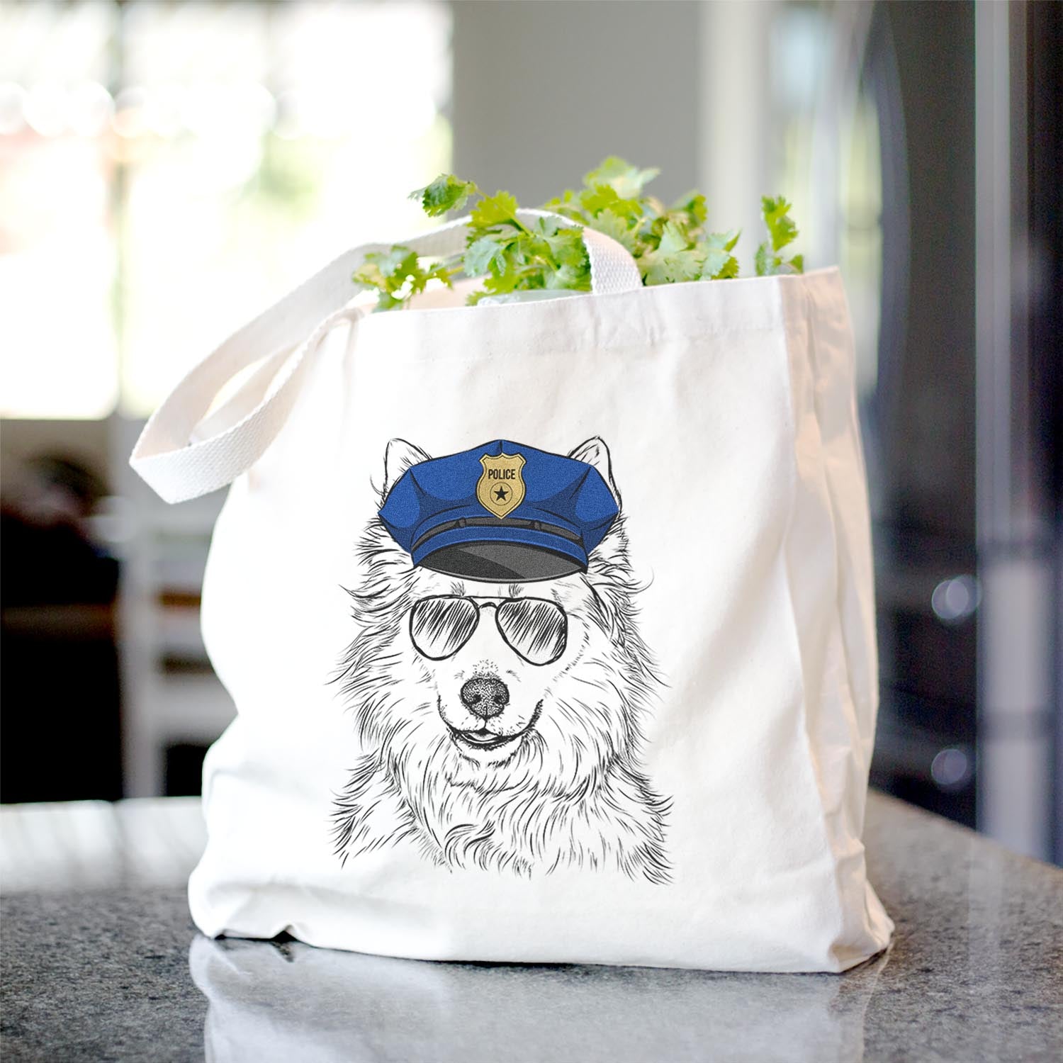 Chia the Samoyed Husky Mix - Tote Bag