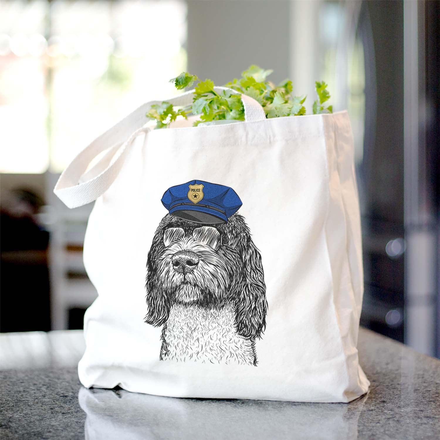 Chris the Portuguese Water Dog - Tote Bag