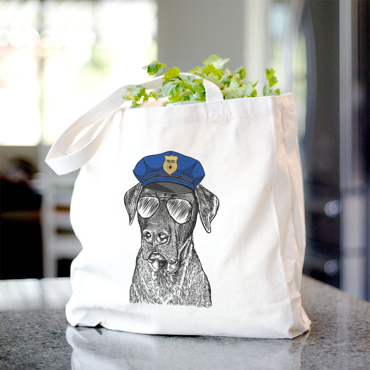 David the Boxador - Tote Bag