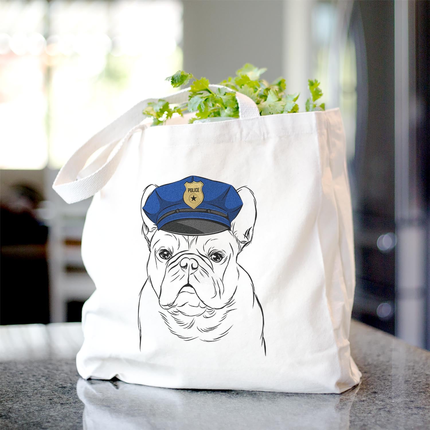 Fudge the French Bulldog - Tote Bag