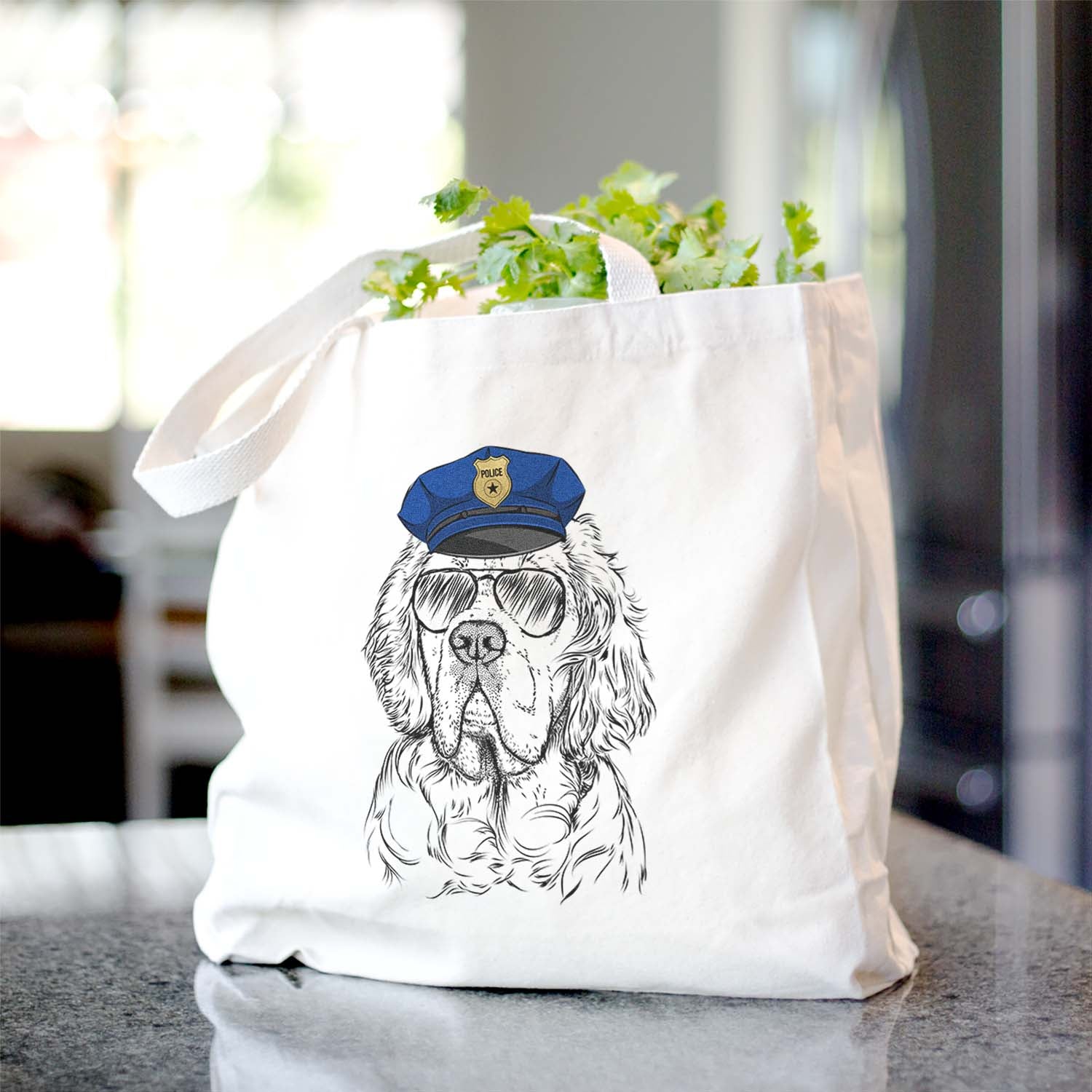 Gary the Clumber Spaniel - Tote Bag