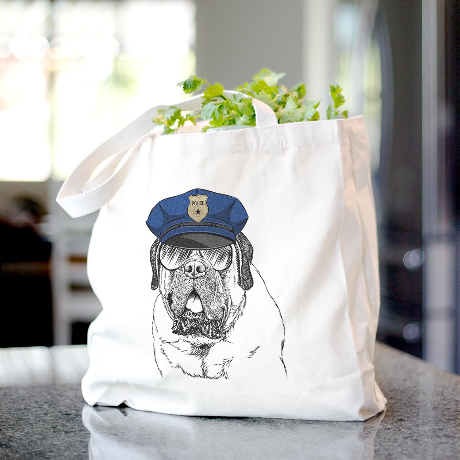 Jed the English Mastiff - Tote Bag