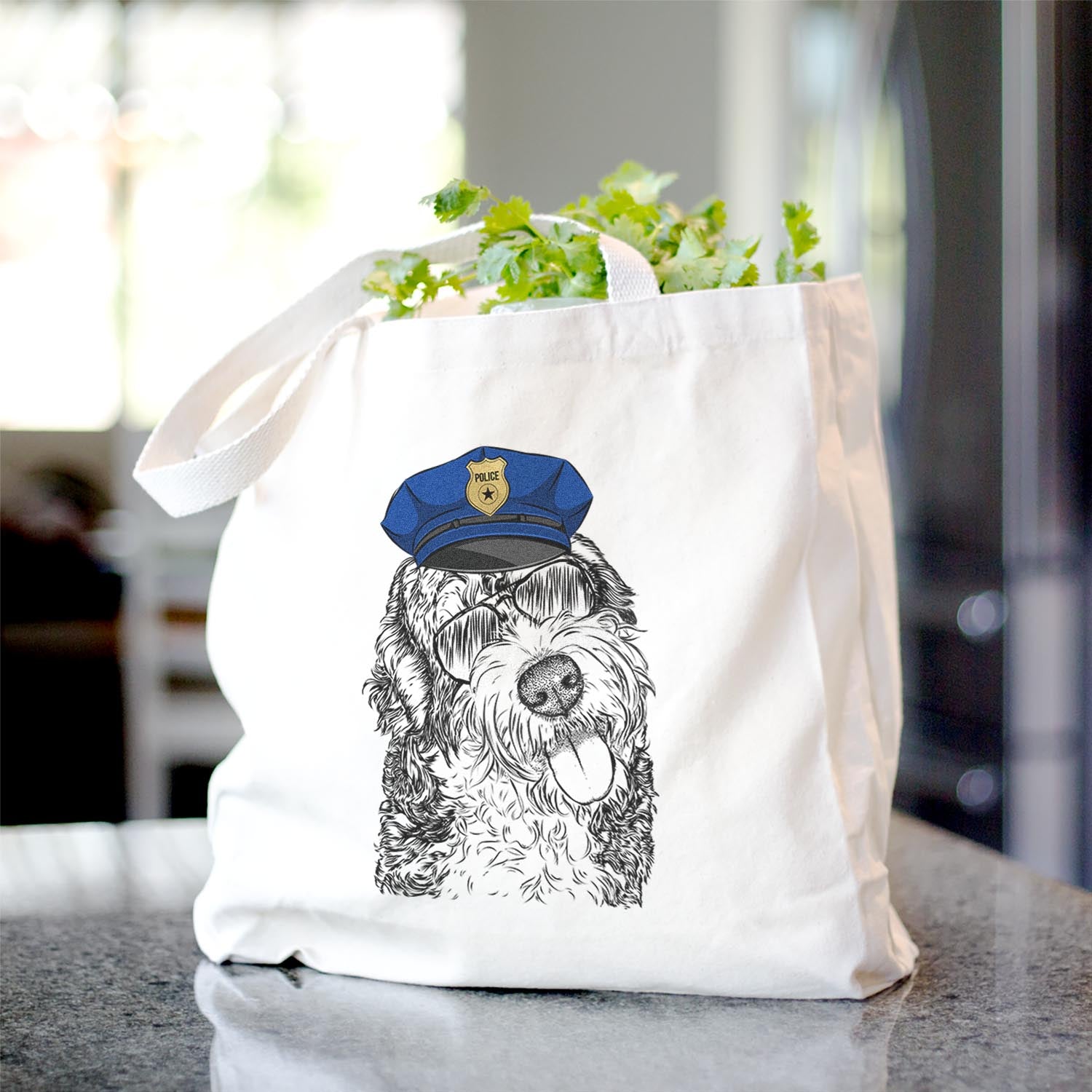 Kaci the Bernedoodle - Tote Bag