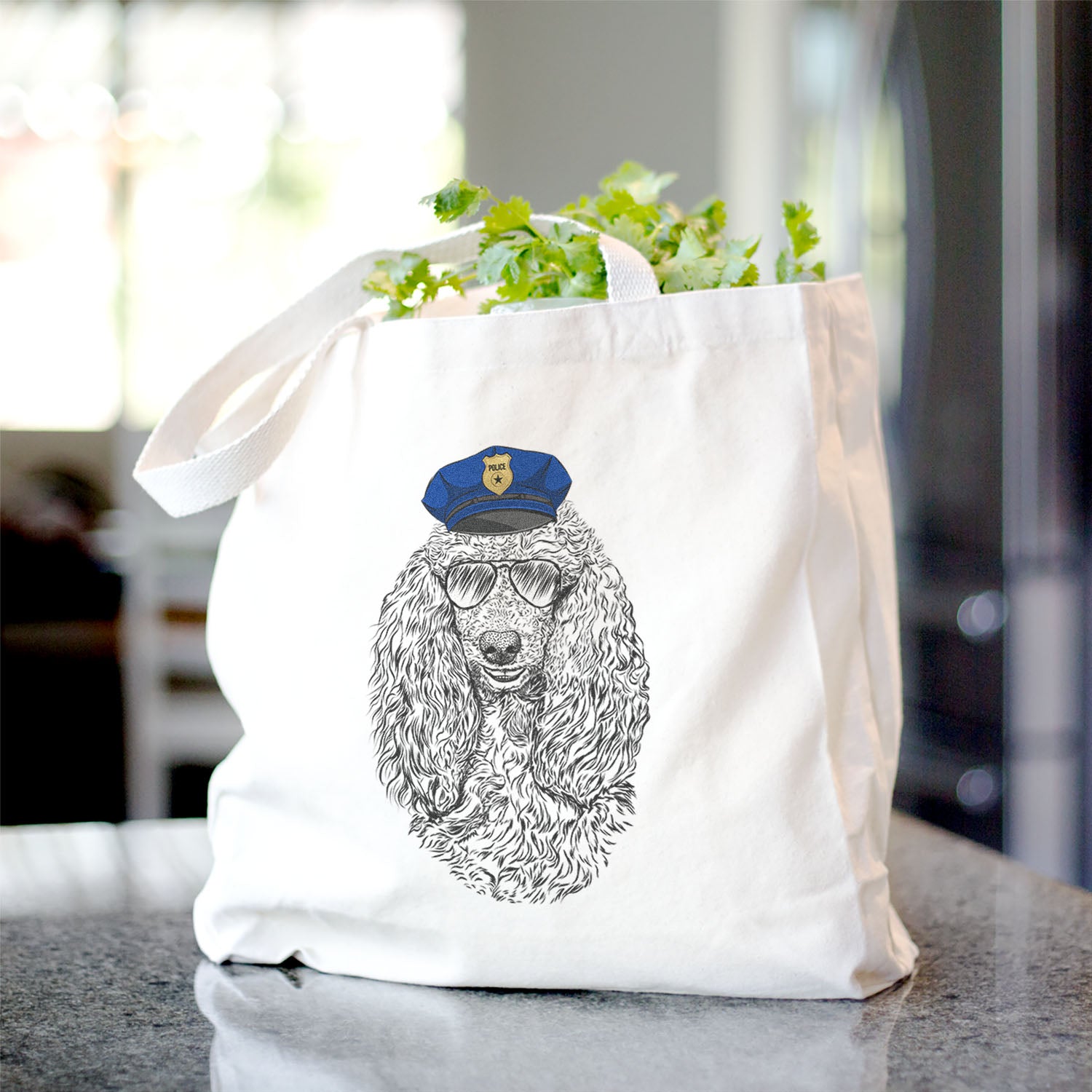 Kenna the Poodle - Tote Bag