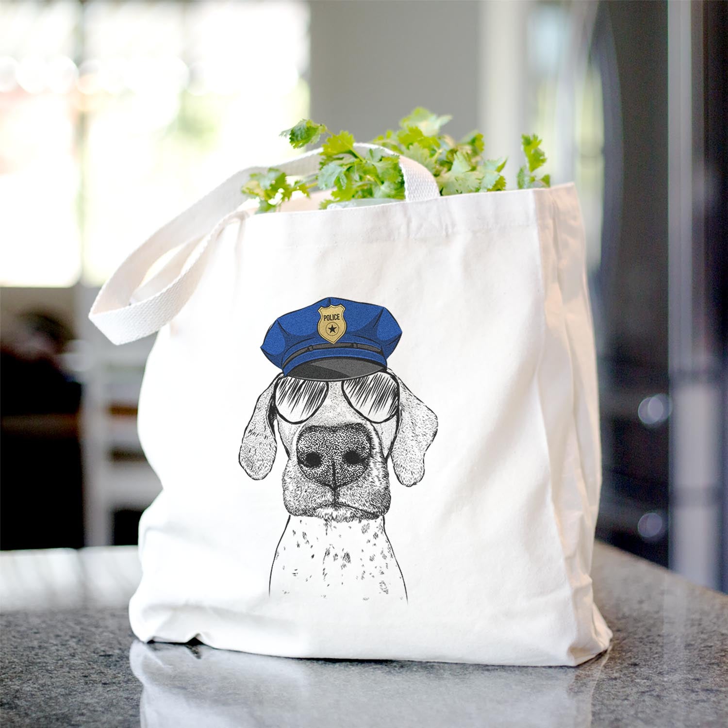 Leroy the German Shorthaired Pointer - Tote Bag