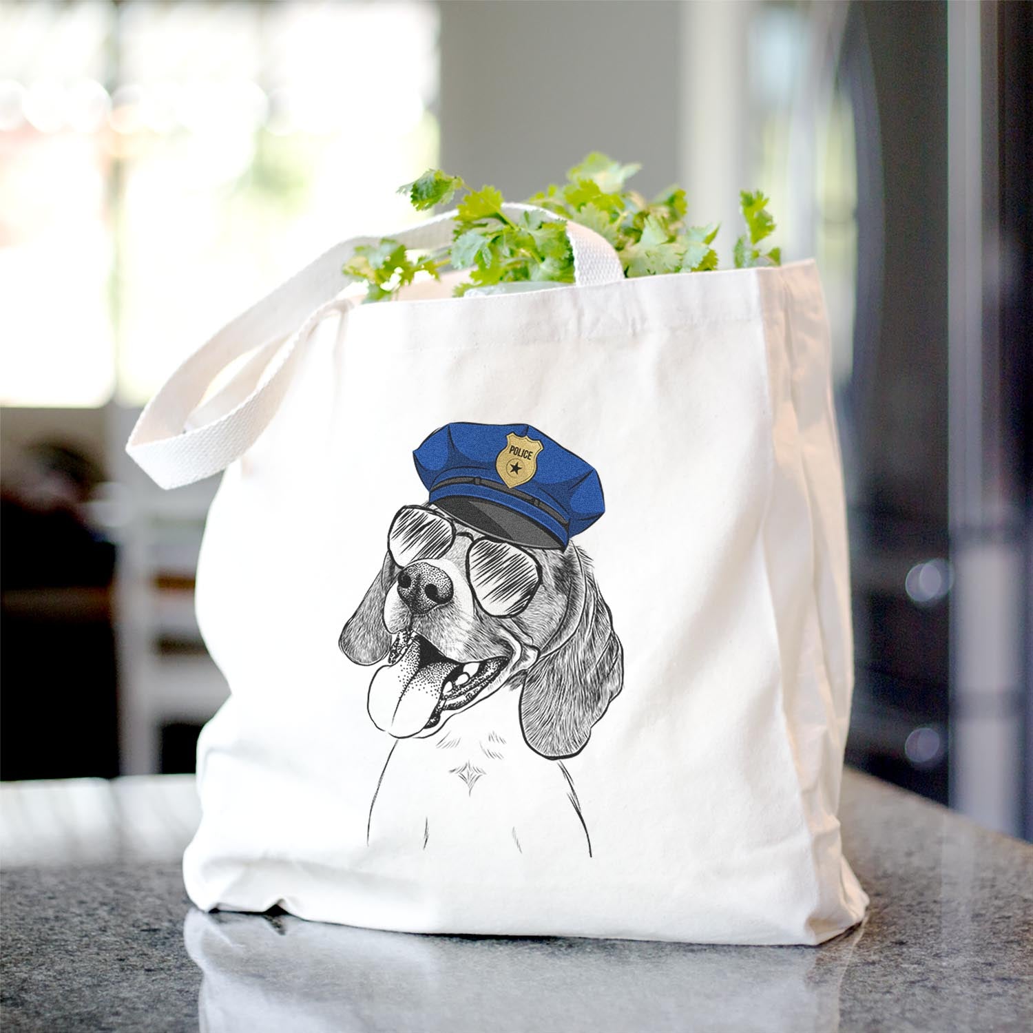 Little Bandit the Beagle - Tote Bag