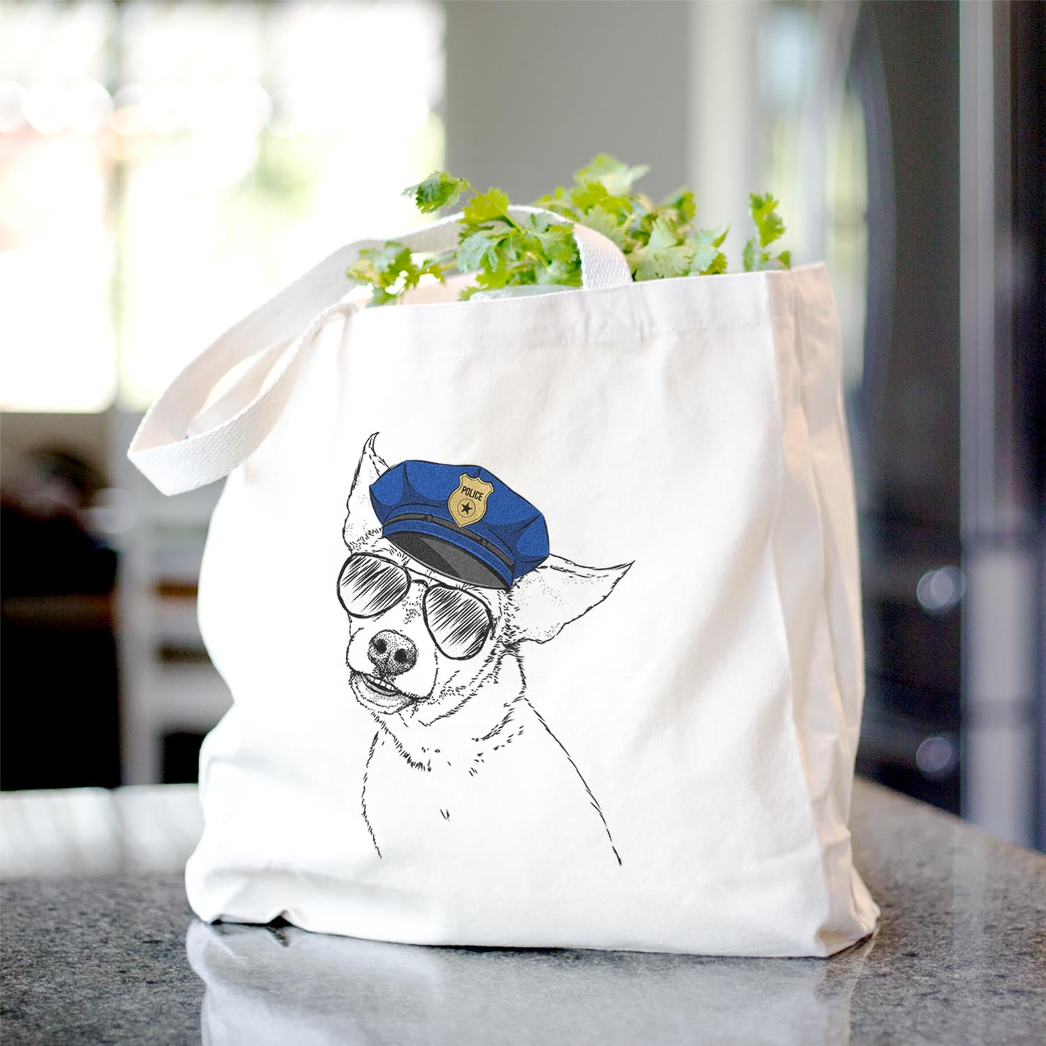 Lola the Chiweenie - Tote Bag