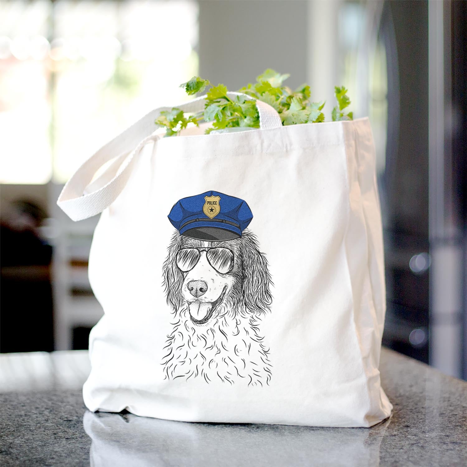 Maggie the Springer Spaniel - Tote Bag