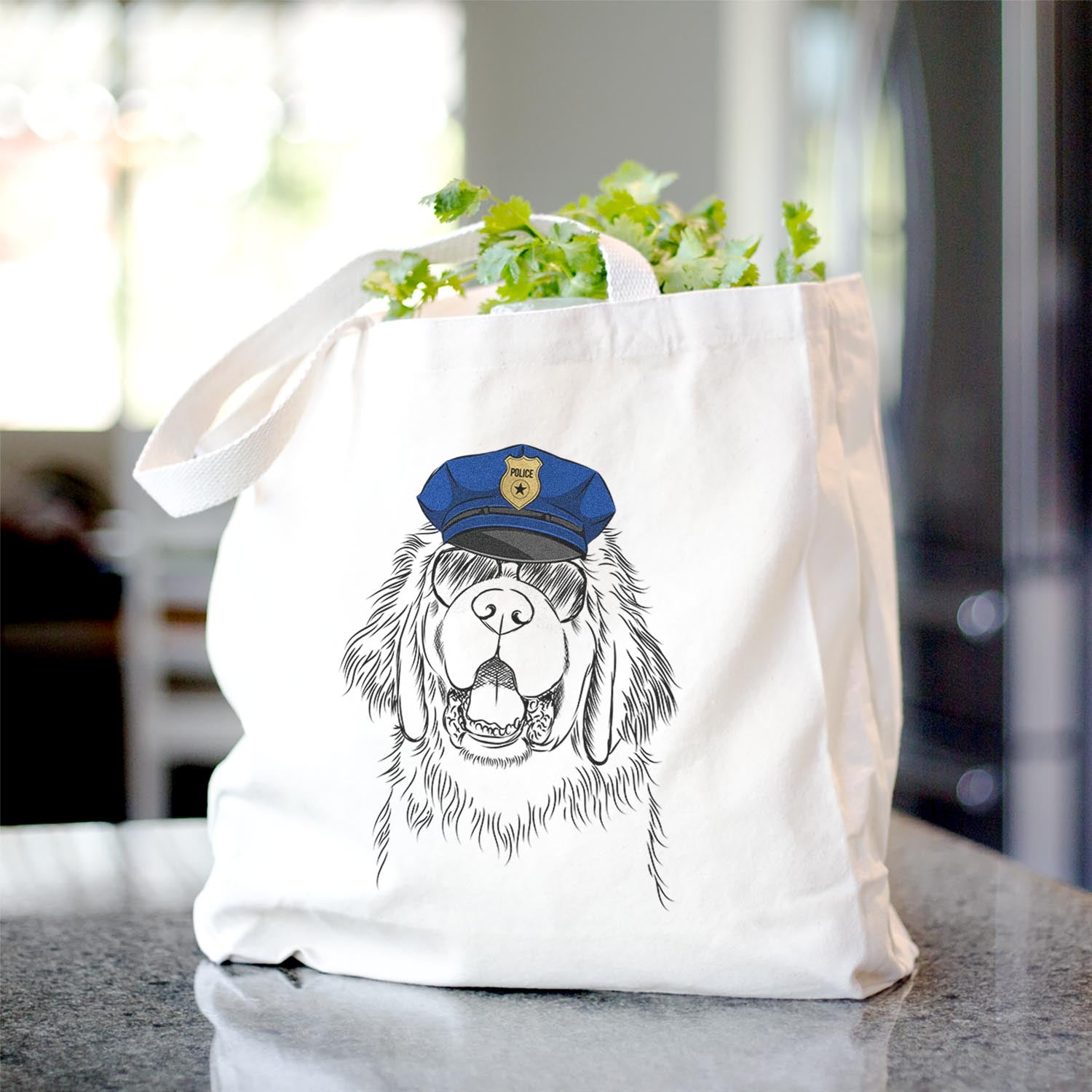 Mozart the Newfoundland - Tote Bag