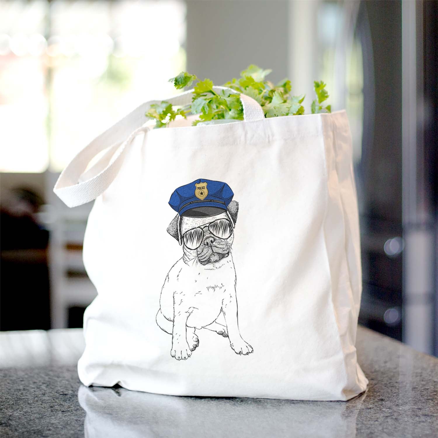 Nelson the Pug - Tote Bag