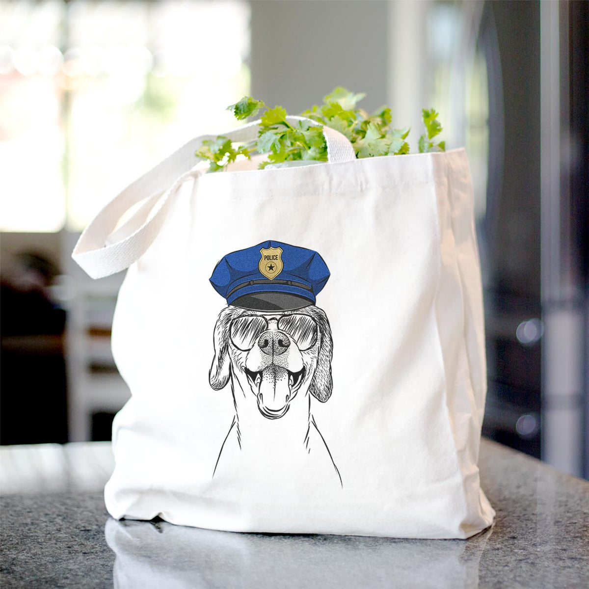Obi the Beagle Mix - Tote Bag