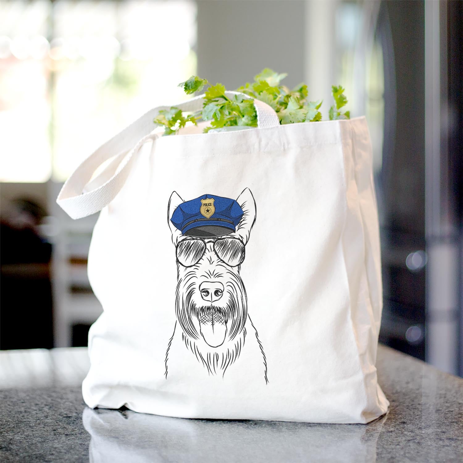 Oswald the Scottish Terrier - Tote Bag