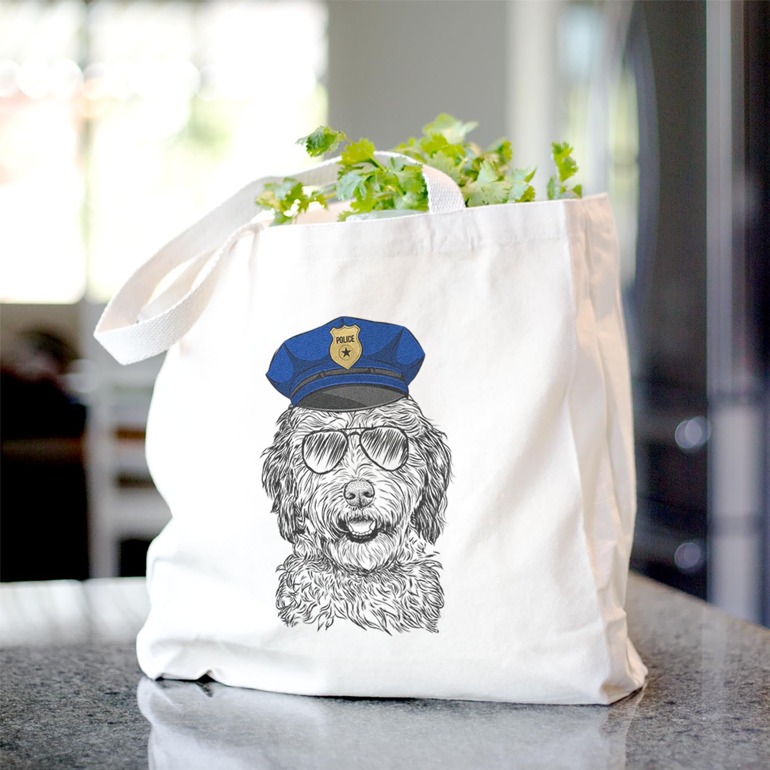 Palmer the Aussiedoodle - Tote Bag