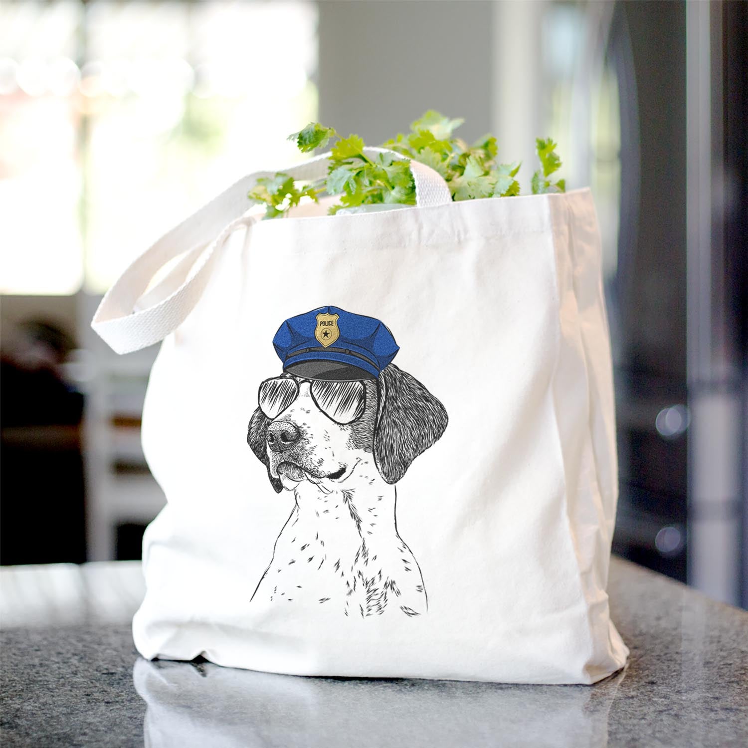 Payton the Mixed Breed - Tote Bag