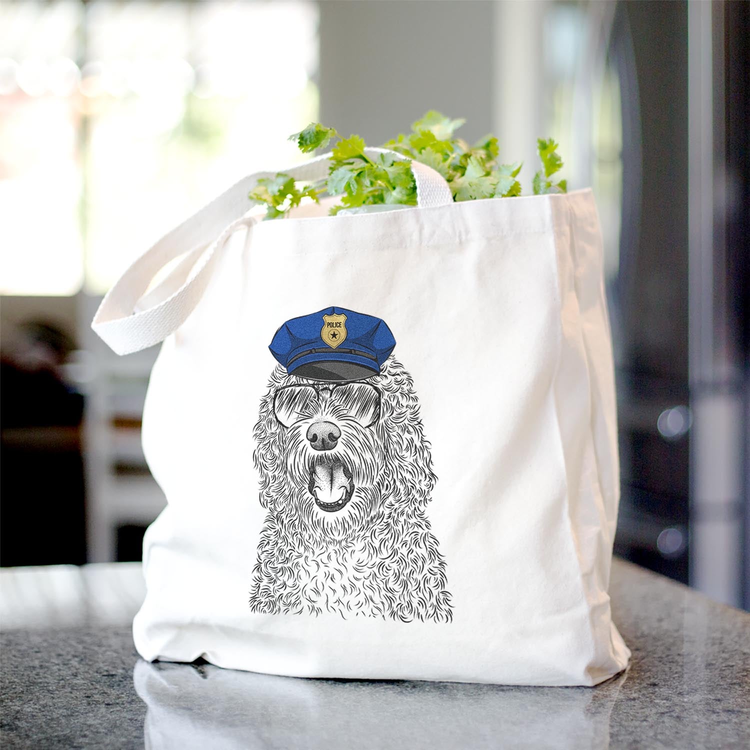 Phillip the Portuguese Water Dog - Tote Bag