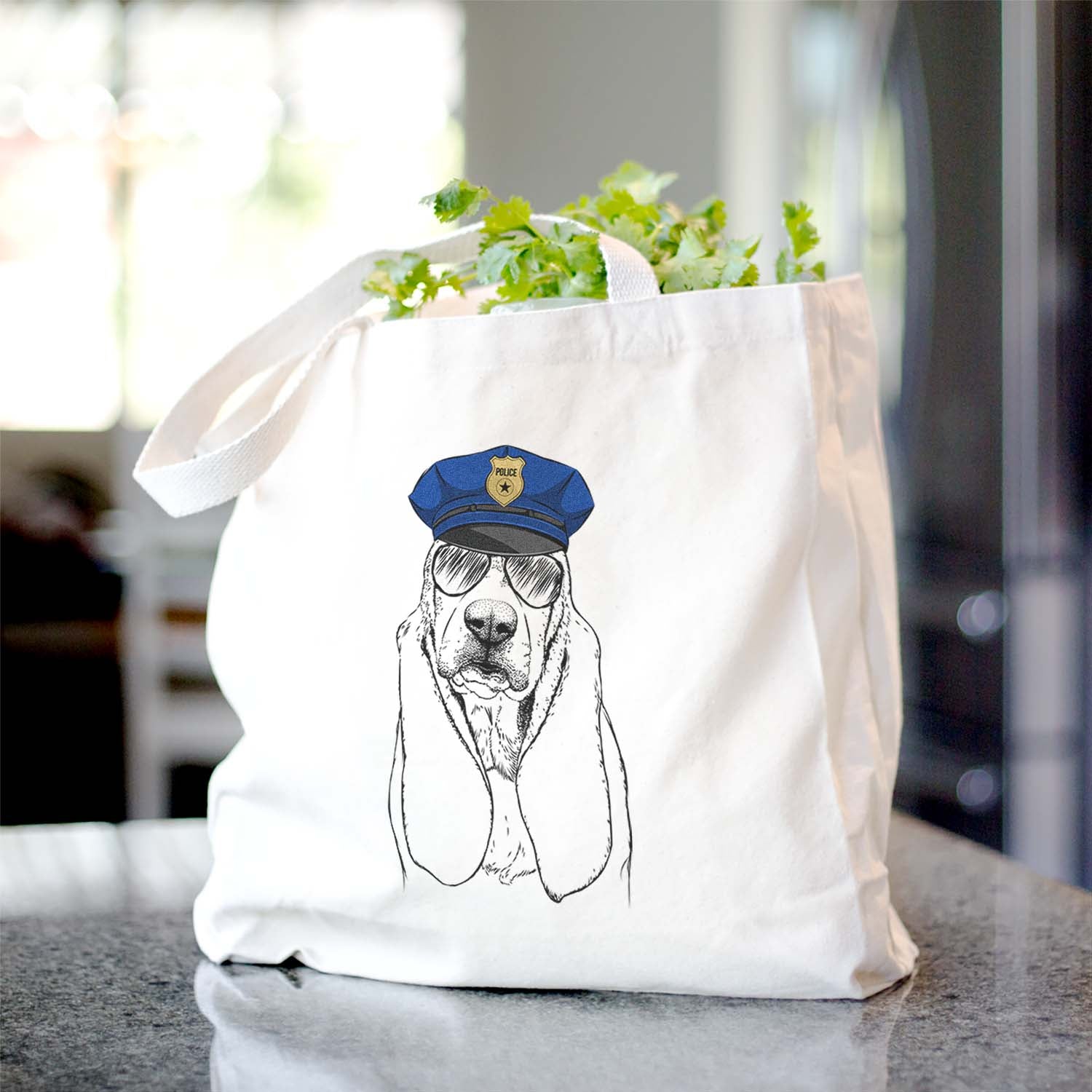 Rolo the Basset Hound - Tote Bag