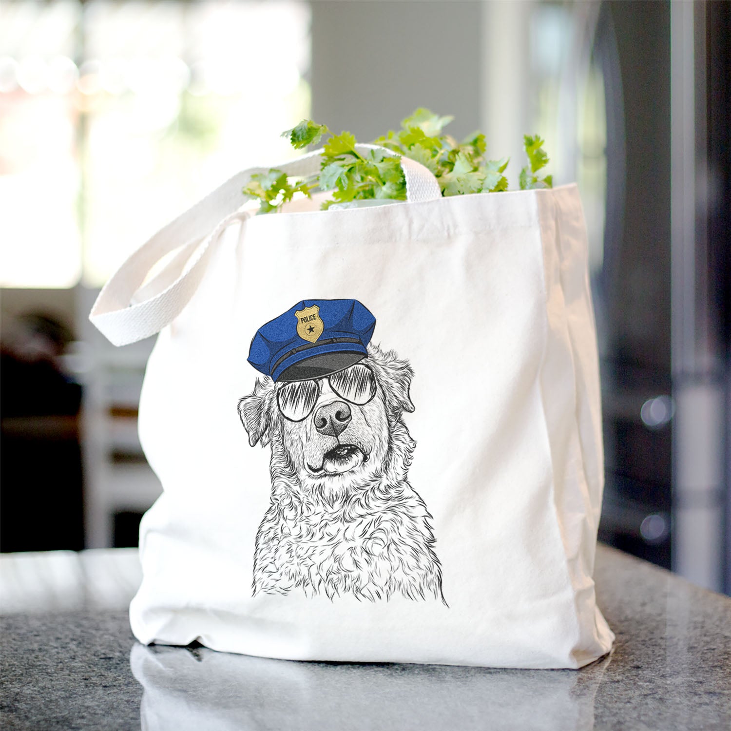 Smokey Jam the Middle Eastern Village Dog - Tote Bag