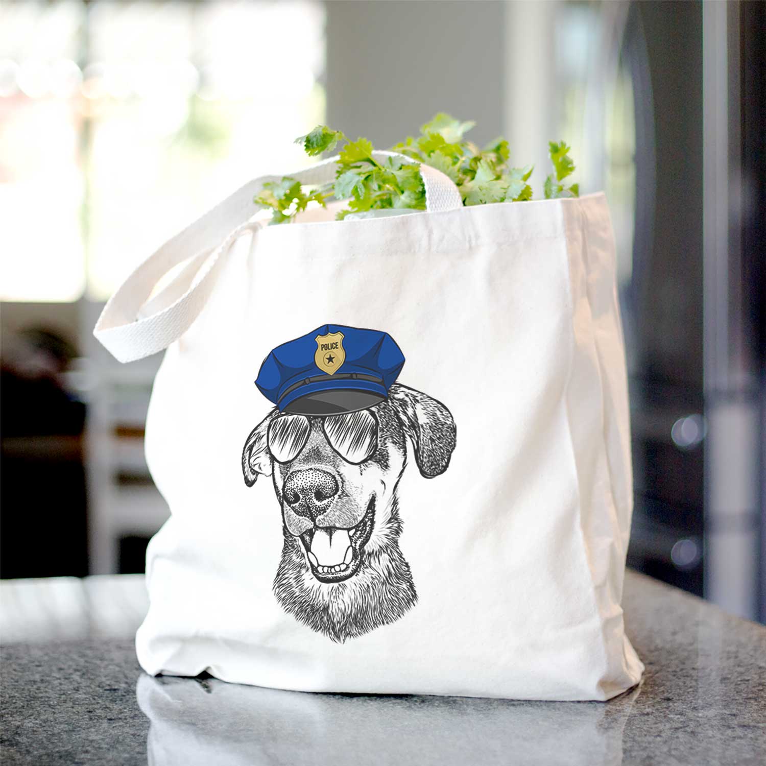 Jet the Mixed Breed - Tote Bag