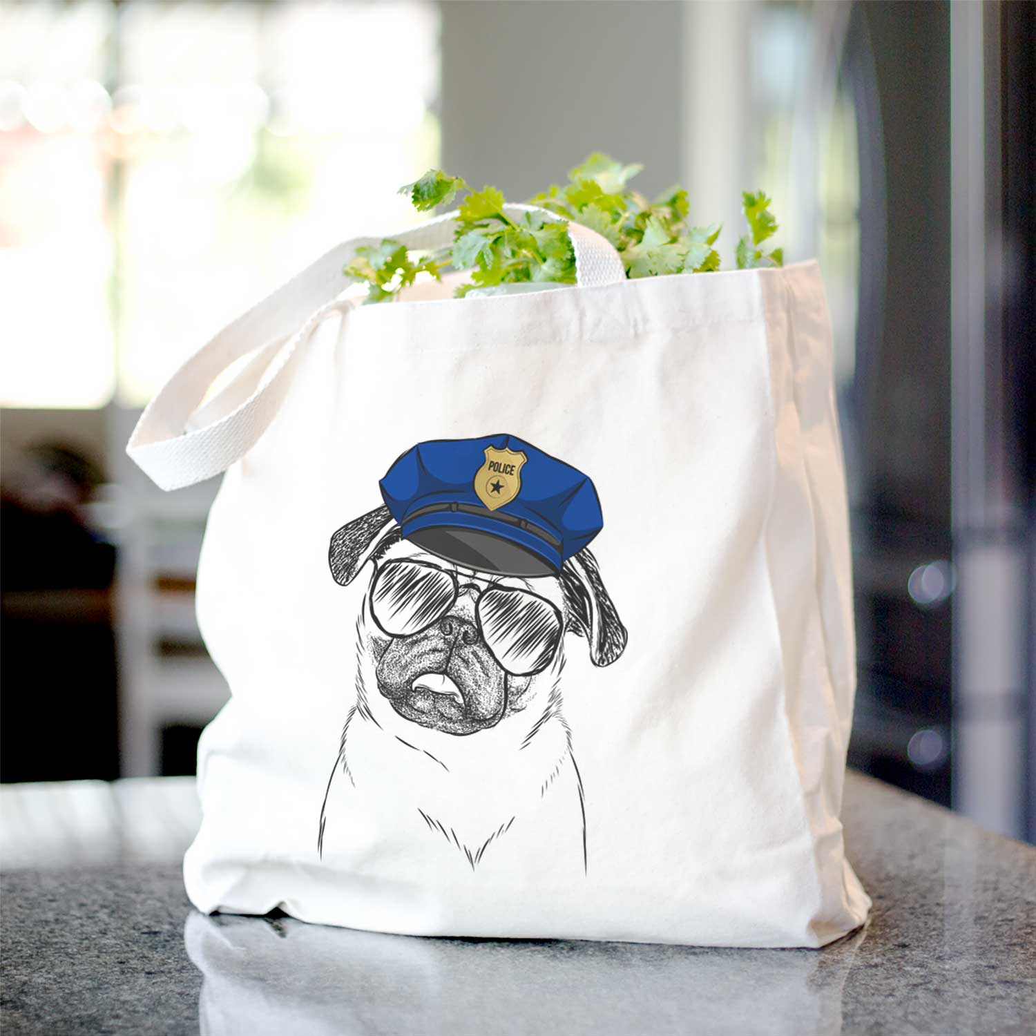 Macy the Pug - Tote Bag