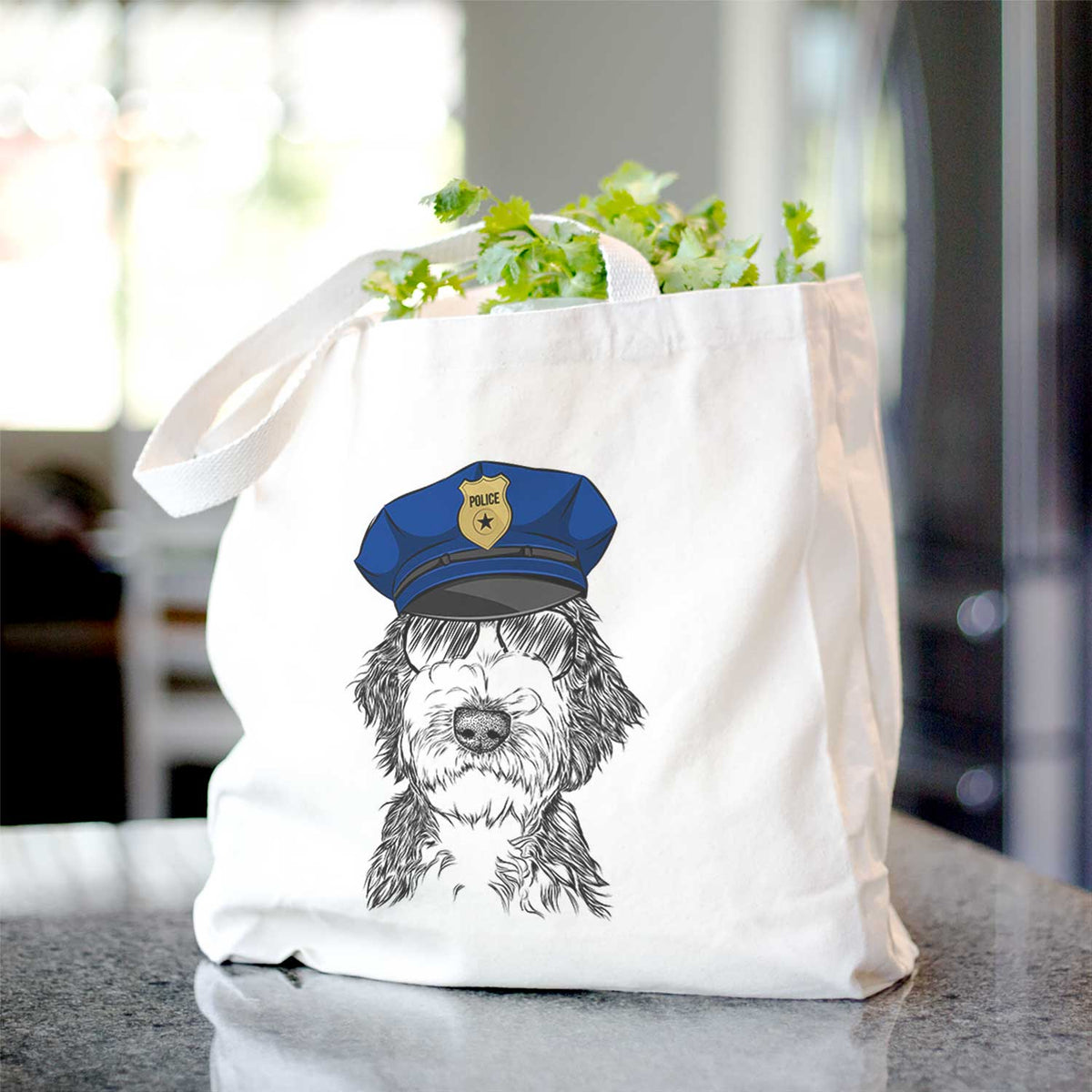 Milo Fluff the Sheepadoodle - Tote Bag