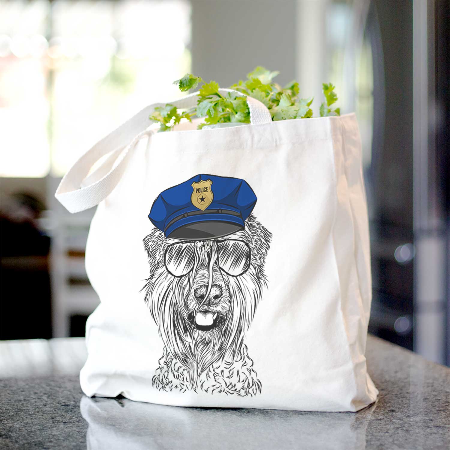 Pierre the Soft Coated Wheaten Terrier - Tote Bag