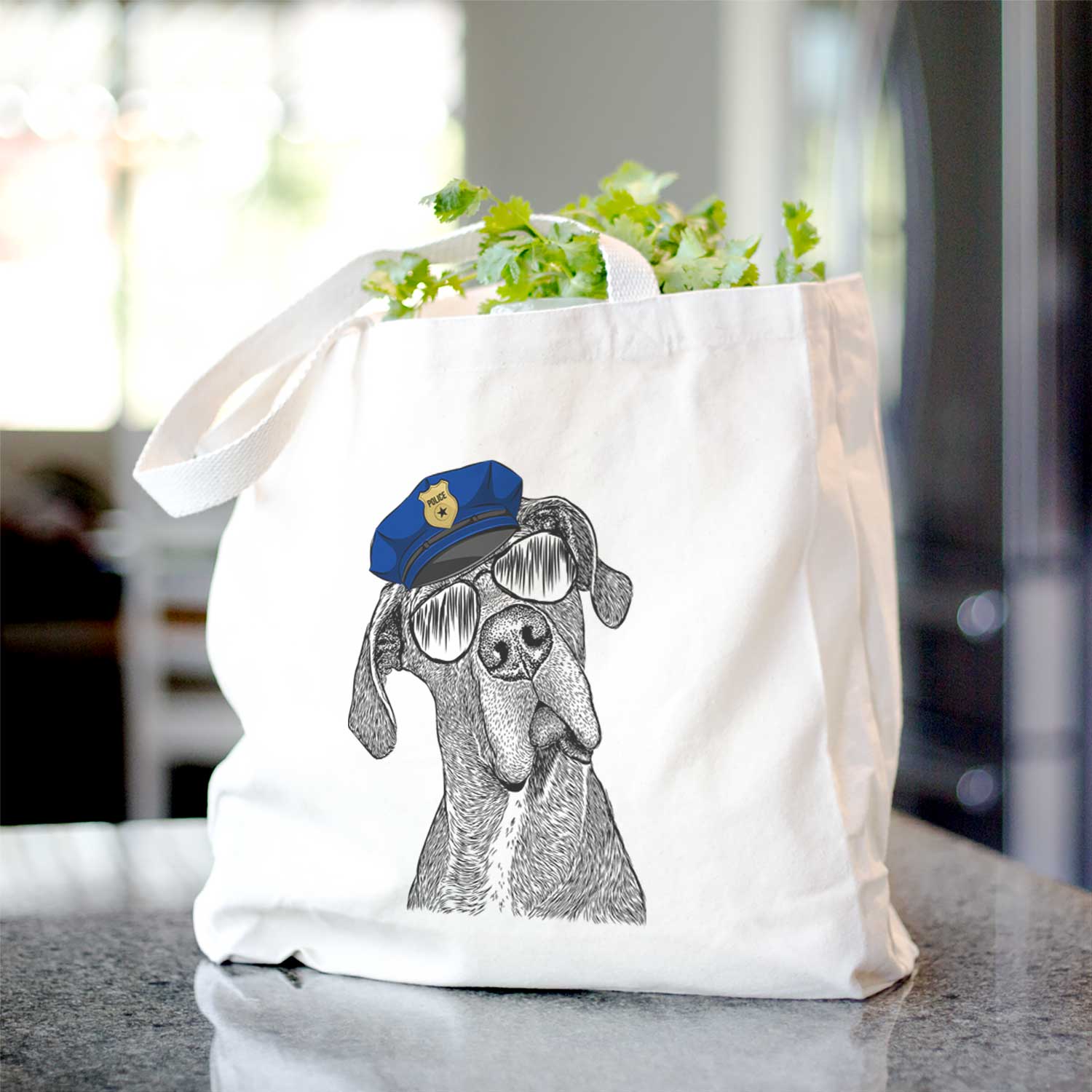 River the Great Dane - Tote Bag