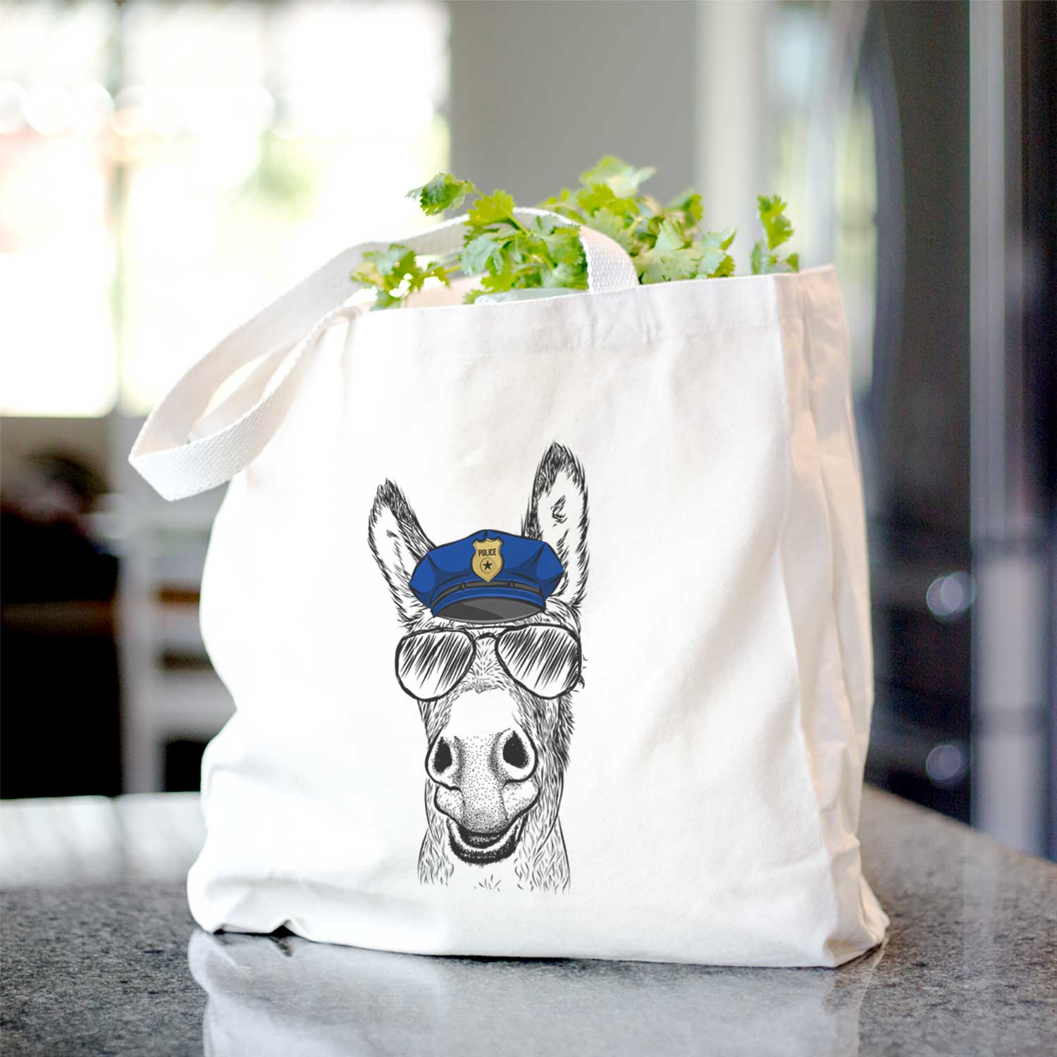 Samule the Donkey - Tote Bag