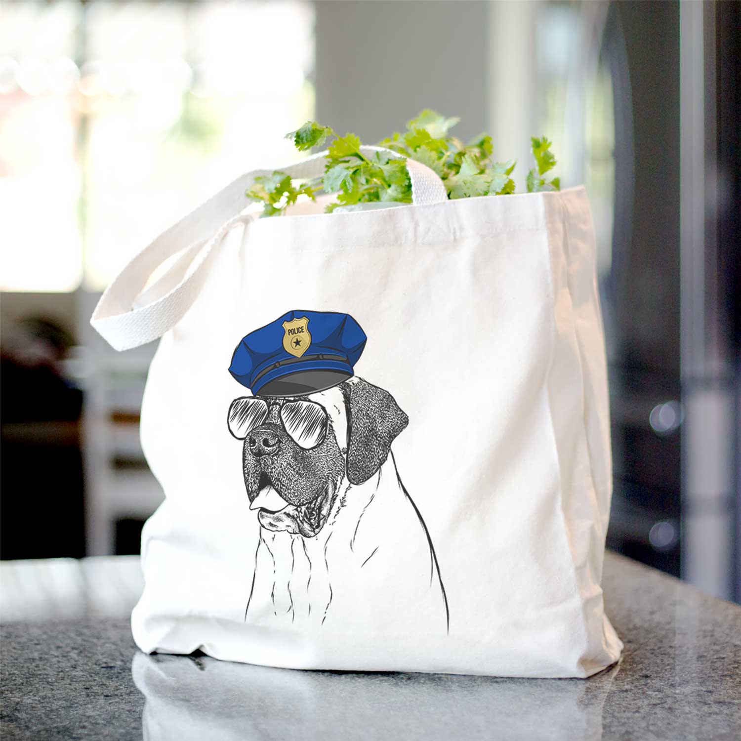 Sterling the English Mastiff - Tote Bag