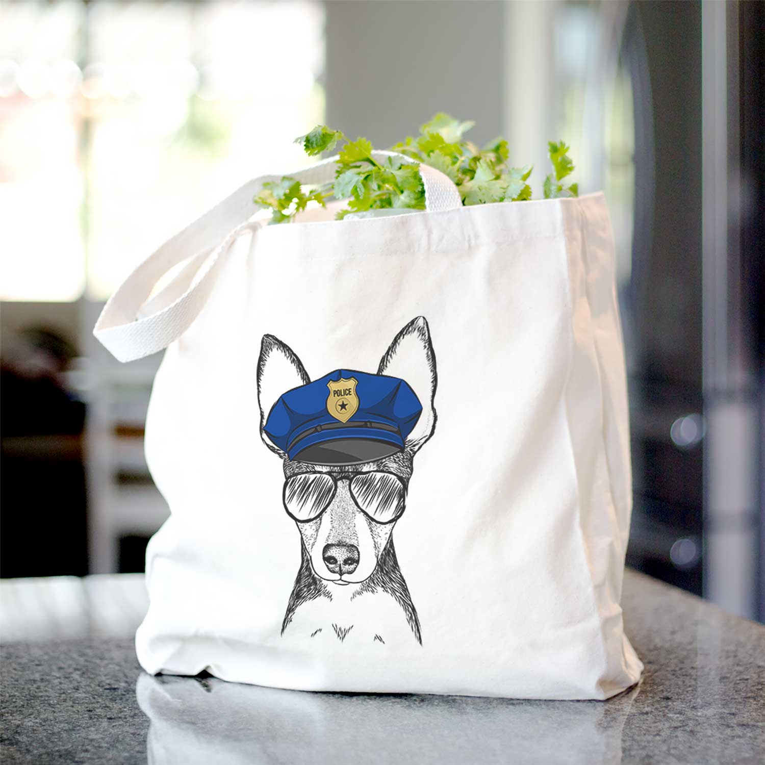 Tiny the Toy Fox Terrier - Tote Bag