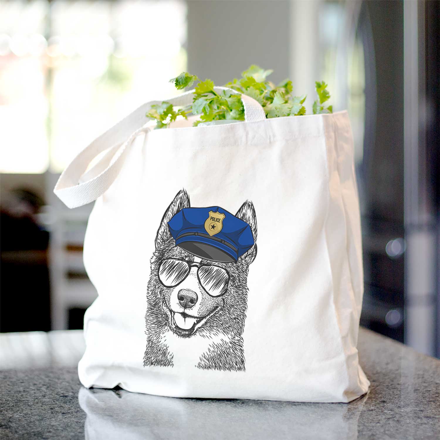 Tosca the Karelian Bear Dog - Tote Bag